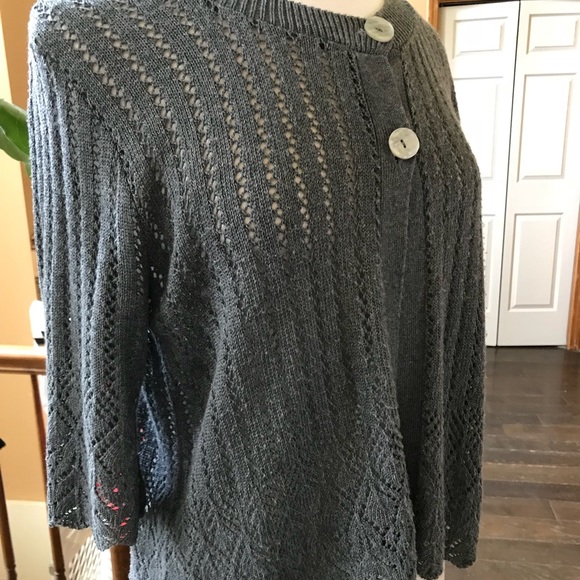 Gray Cardigan - Picture 3 of 6